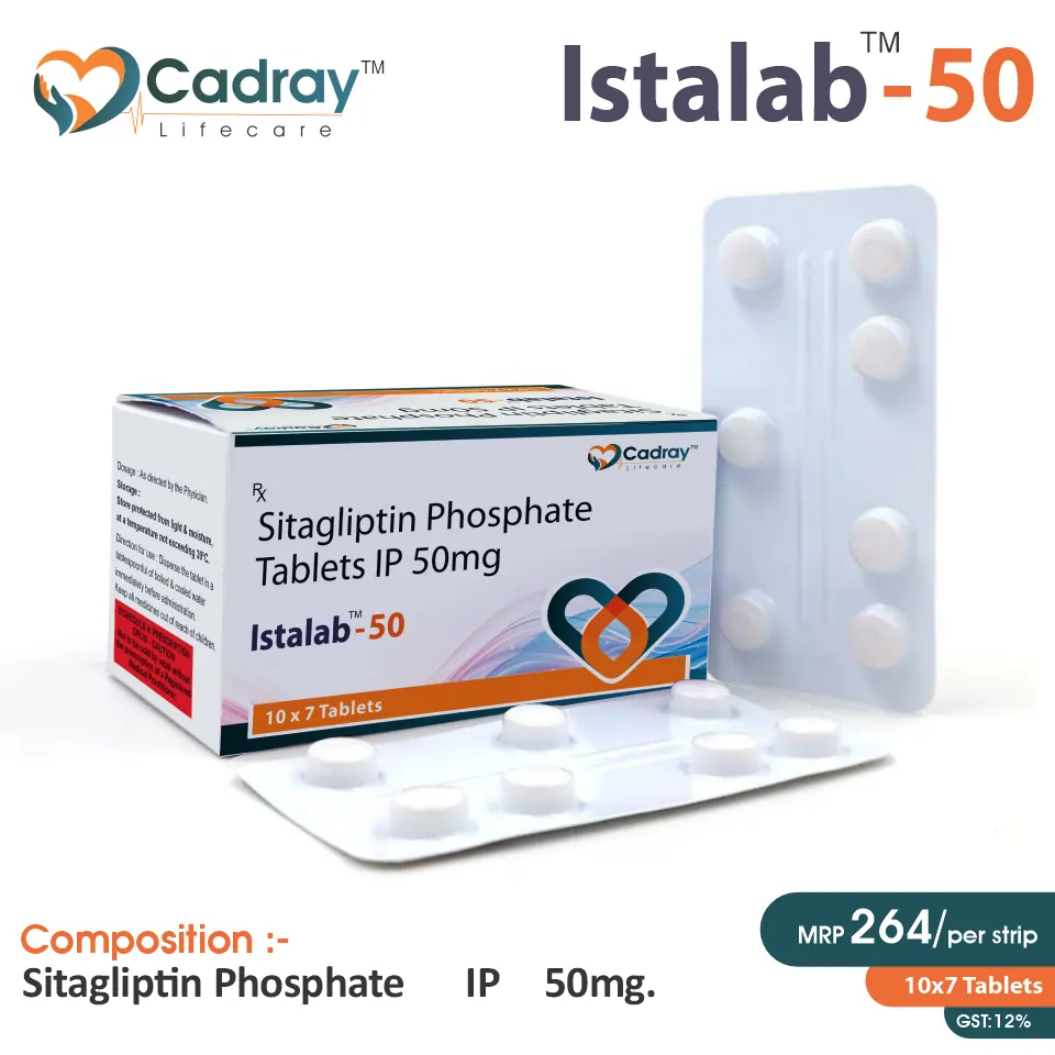 Sitagliptin Phosphate 50mg | Antidiabetic Care | Best Price for PCD Pharma Franchise